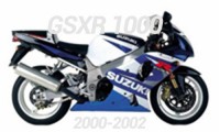 00-02 GSXR 1000 Fairings