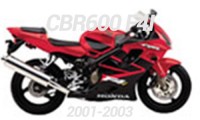 01-03 CBR600 F4i Fairings