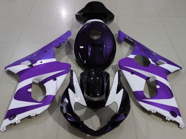 00-02 Deep Purple GSXR 1000 Fairings