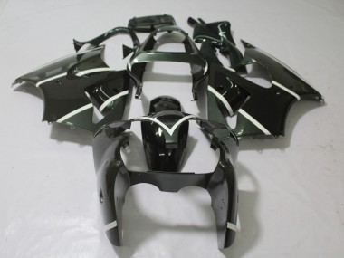 00-02 Metallic Grey & Black ZX6R Fairings