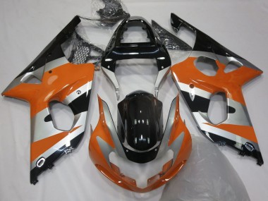 00-02 Orange Silver OEM Style GSXR 1000 Fairings