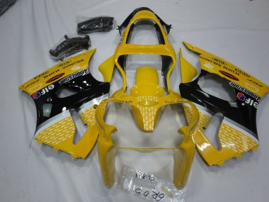 00-02 Yellow Elf ZX6R Fairings