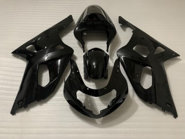 01-03 Black Gloss GSXR 600-750 Fairings