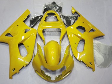 01-03 Bright Yellow GSXR 600-750 Fairings