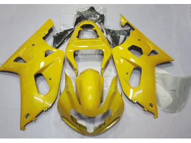 01-03 Bright Yellow GSXR 600-750 Fairings