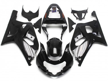 01-03 Gloss Black GSXR 600-750 Fairings