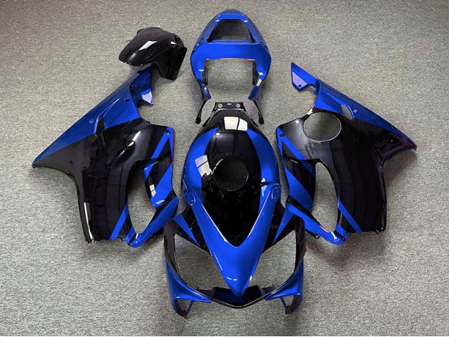 01-03 Gloss Blue and Black CBR600 F4i Fairings