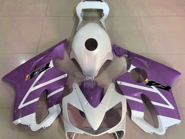 01-03 Gloss White and Purple CBR600 F4i Fairings