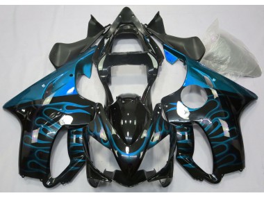 01-03 Light Blue Flame CBR600 F4i Fairings