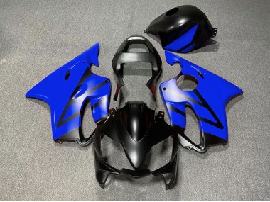 01-03 Matte Black and Blue CBR600 F4i Fairings