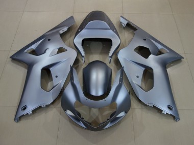 01-03 Matte Silver GSXR 600-750 Fairings