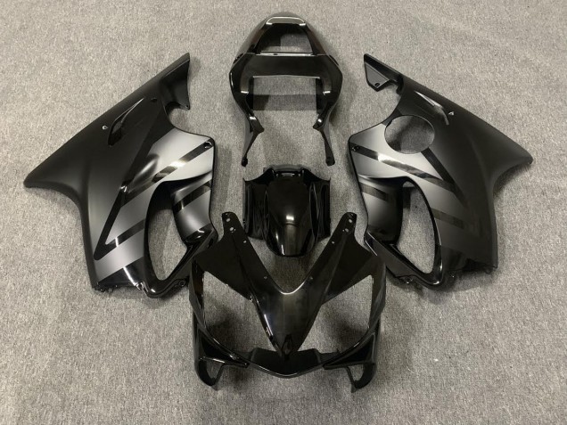 01-03 Matte and Gloss Black CBR600 F4i Fairings