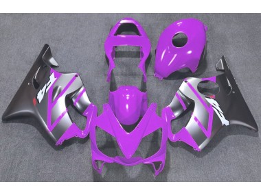 01-03 Purple and Matte Silver CBR600 F4i Fairings