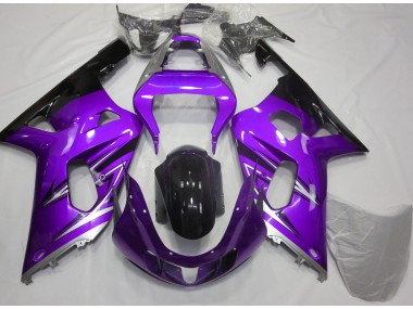 01-03 Purple and Silver GSXR 600-750 Fairings