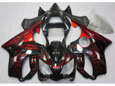 01-03 Red Flame CBR600 F4i Fairings