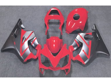 01-03 Red and Matte Silver CBR600 F4i Fairings