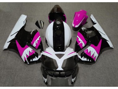 02-05 Pink Shark ZX12R Fairings