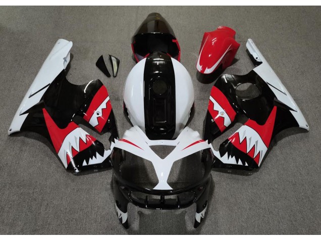 02-05 Red Shark ZX12R Fairings