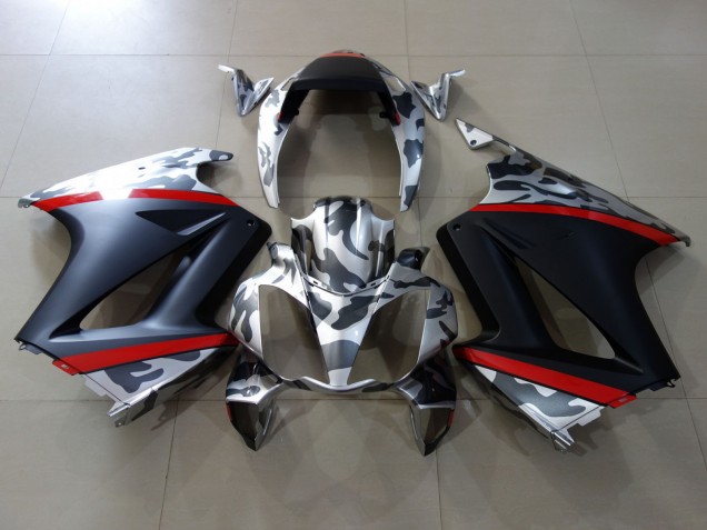 02-12 Matte and Camo VFR800 Fairings