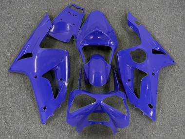 03-04 Dark Blue Plain ZX6R Fairings