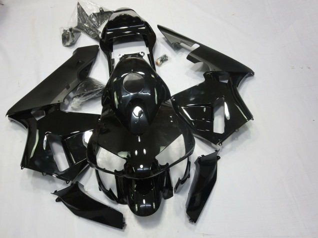 03-04 Gloss Black & Matte CBR600RR Fairings