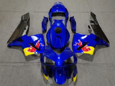 03-04 Gloss Blue Red Bull CBR600RR Fairings