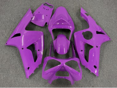 03-04 Gloss Magenta Plain ZX6R Fairings