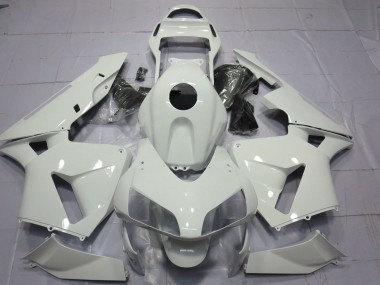 03-04 Gloss White Plain CBR600RR Fairings