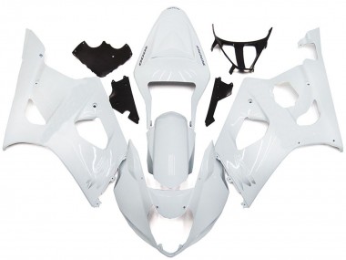 03-04 Plain Gloss White Style GSXR 1000 Fairings