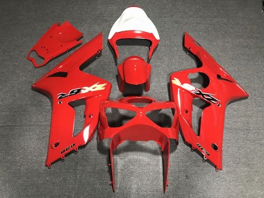 03-04 Red 636 ZX6R Fairings