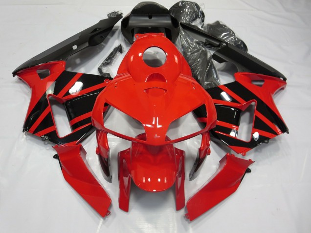 03-04 Red & Black OEM Style CBR600RR Fairings