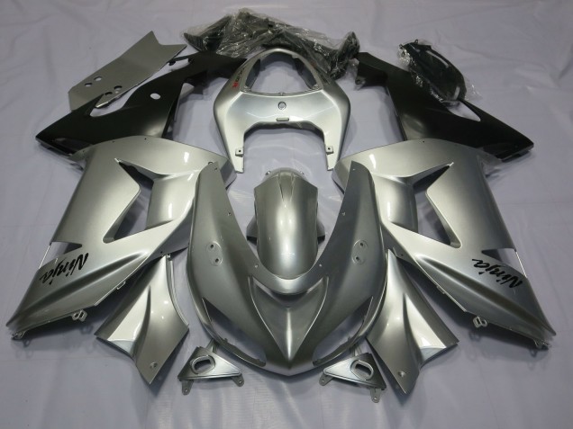 03-04 Silver ZX6R Fairings