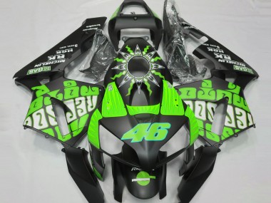 03-04 Slime Green Rossi Repsol CBR600RR Fairings