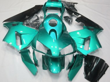 03-04 Teal Plain CBR600RR Fairings