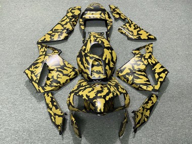 03-04 Yellow Camo CBR600RR Fairings