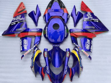 04-05 Blue and Red Trickstar ZX10R Fairings