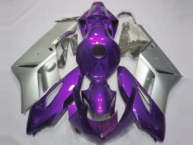 04-05 Gloss Purple and Silver CBR1000RR Fairings