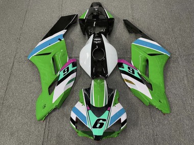 04-05 Green 6 CBR1000RR Fairings