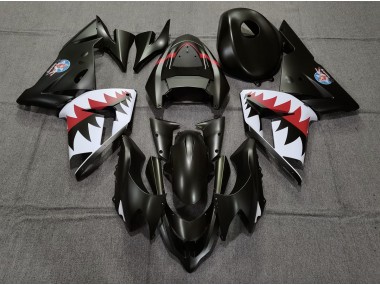 04-05 Matte Black Betty Bomber ZX10R Fairings