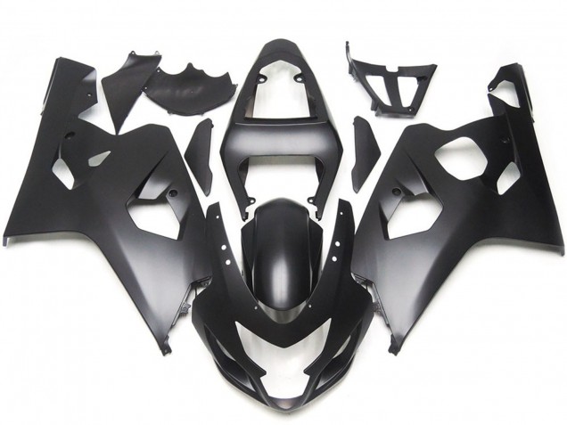 04-05 Matte Black Style GSXR 600-750 Fairings