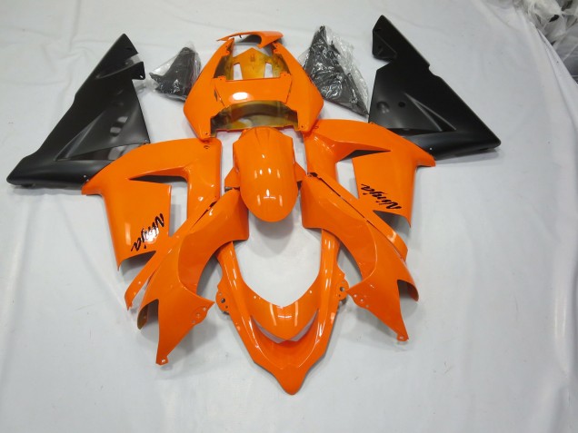 04-05 Orange Ninja ZX10R Fairings