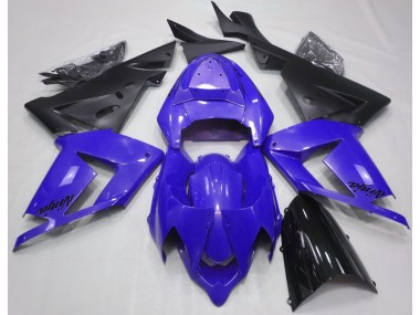 04-05 Pearl Blue & Black ZX10R Fairings