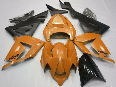 04-05 Pearl Orange & Black ZX10R Fairings