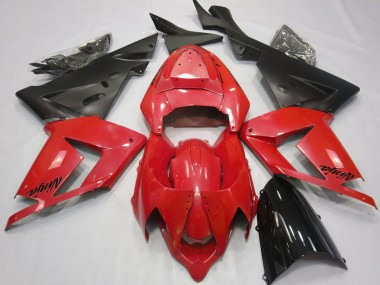 04-05 Pearl Red & Black ZX10R Fairings