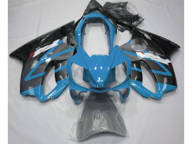 04-07 Gloss Light Blue & Grey CBR600 F4i Fairings