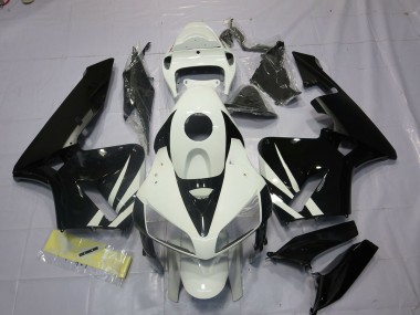 05-06 Black and White CBR600RR Fairings