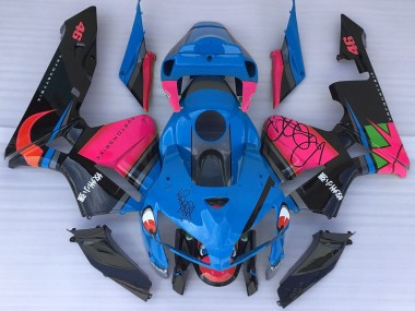 05-06 Blue Shark & Pink CBR600RR Fairings