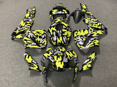 05-06 Camo & NEON YELLOW CBR600RR Fairings