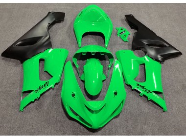 05-06 Gloss Green ZX6R Fairings