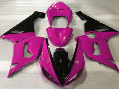 05-06 Gloss Pink & Black ZX6R Fairings